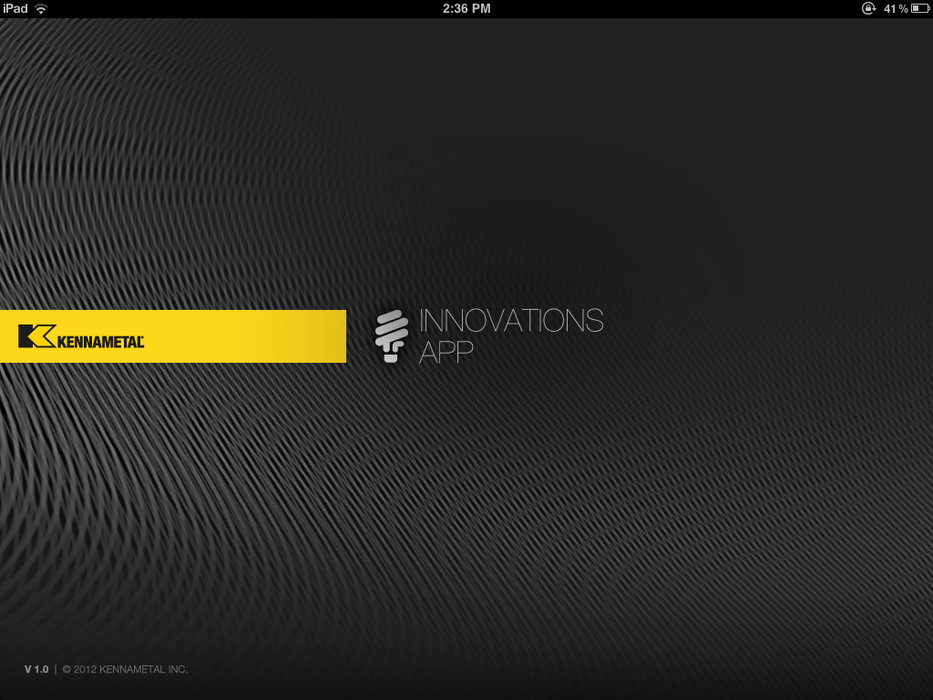 肯纳金属公司推出»Kennametal Innovations»iPad®应用程序